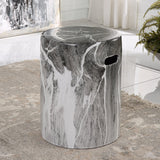 Benches, Ottomans & Stools Marvel Marbled Garden Stool