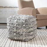 Benches, Ottomans & Stools Narol Gray Pouf