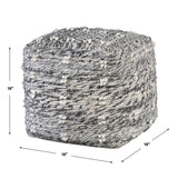 Benches, Ottomans & Stools Narol Gray Pouf