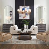 Benches, Ottomans & Stools Repose Oversized Ivory Bench