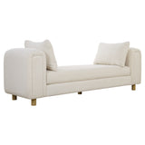 Benches, Ottomans & Stools Repose Oversized Ivory Bench