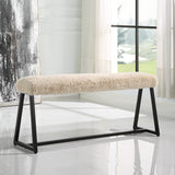 Benches, Ottomans & Stools Taupo Sheepskin Bench