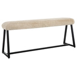 Benches, Ottomans & Stools Taupo Sheepskin Bench