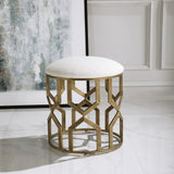 Benches, Ottomans & Stools Trellis Geometric Accent Stool