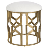 Benches, Ottomans & Stools Trellis Geometric Accent Stool