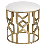 Benches, Ottomans & Stools Trellis Geometric Accent Stool