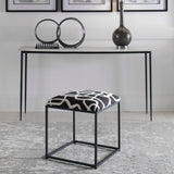 Benches, Ottomans & Stools Twists And Turns Fabric Accent Stool