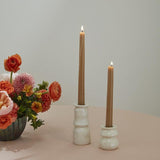 Candle Holders Lyam Stoneware Taper Candle Holder // 2 Sizes