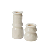 Candle Holders Lyam Stoneware Taper Candle Holder // 2 Sizes