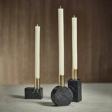 Candle Holders Marikina Marble Candle Holder // Black