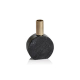 Candle Holders Marikina Marble Candle Holder // Black