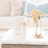 Candles & Matches Ceramic Match Striker with Gold Accent // 4 Colors