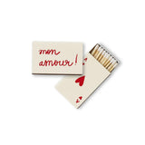 Candles & Matches Mon Amour Matchbox