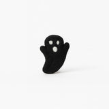 Holiday Decorative Objects Felt Halloween Ghost // Black