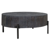 Coffee Table Adjoin Rustic Black Coffee Table