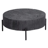 Coffee Table Adjoin Rustic Black Coffee Table