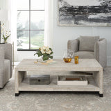 Coffee Table Bosk White Washed Coffee Table