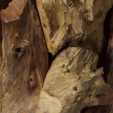 Coffee Table Driftwood Glass Top Large Coffee Table