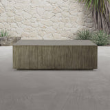 Coffee Table Kareem Modern Gray Coffee Table