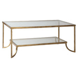 Coffee Table Katina Gold Leaf Coffee Table