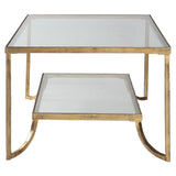 Coffee Table Katina Gold Leaf Coffee Table