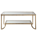 Coffee Table Katina Gold Leaf Coffee Table