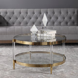 Coffee Table Kellen Glass Coffee Table