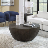 Coffee Table Lark Round Coffee Table // Walnut