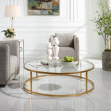 Coffee Table Radius Modern Circular Coffee Table