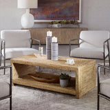 Coffee Table Rora Open Coastal Coffee Table