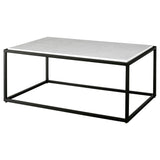 Coffee Table Vola Modern White Marble Coffee Table