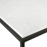 Coffee Table Vola Modern White Marble Coffee Table