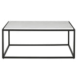 Coffee Table Vola Modern White Marble Coffee Table