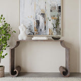 Console & Sofa Tables Agathon Stone Gray Console Table