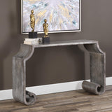 Console & Sofa Tables Agathon Stone Gray Console Table