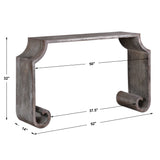 Console & Sofa Tables Agathon Stone Gray Console Table