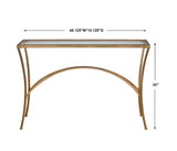 Console & Sofa Tables Alayna Gold Console Table