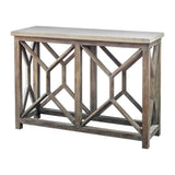 Console & Sofa Tables Catali Ivory Stone Console Table