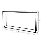Console & Sofa Tables Coreene Large Industrial Console Table