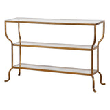 Console & Sofa Tables Deline Gold Console Table