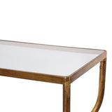 Console & Sofa Tables Deline Gold Console Table