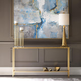 Console & Sofa Tables Hayley Gold Console Table