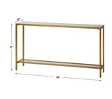 Console & Sofa Tables Hayley Gold Console Table