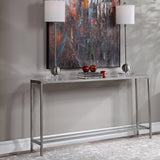 Console & Sofa Tables Hayley Silver Console Table