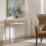Console & Sofa Tables Henzler Mirrored Glass Console Table