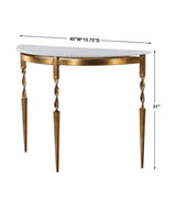 Console & Sofa Tables Imelda Demilune Console Table