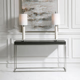Console & Sofa Tables Jase Black Concrete Console Table