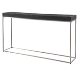 Console & Sofa Tables Jase Black Concrete Console Table