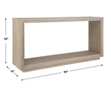 Console & Sofa Tables Prism Light Oak Console Table