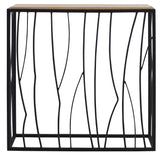 Console & Sofa Tables Reed Travertine Console Table